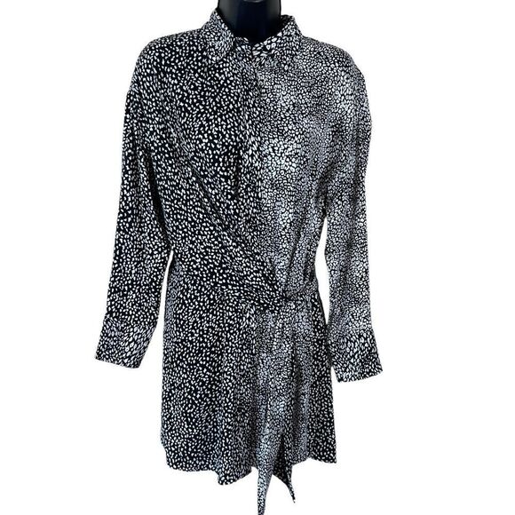 ALICE AND OLIVIA
Jodie Collared Shirt Dress - Picture 1 of 15